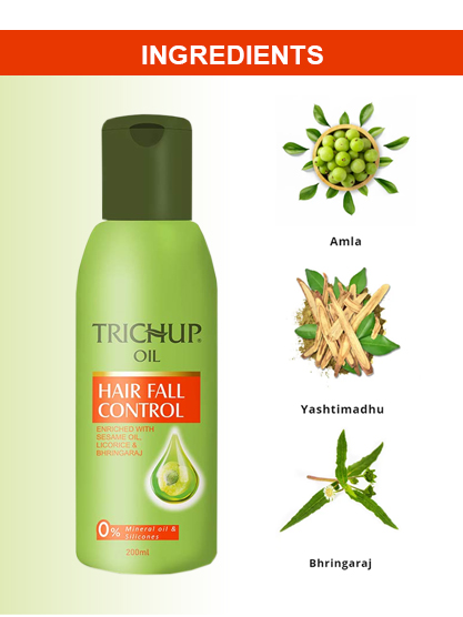 Best Hair fall Solution | Trichup Hair fall control hair oil - YouTube