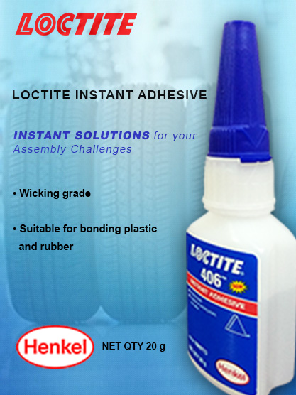 Loctite 406 Prism Cyanoacrylate Adhesive 20gm - SEAL406