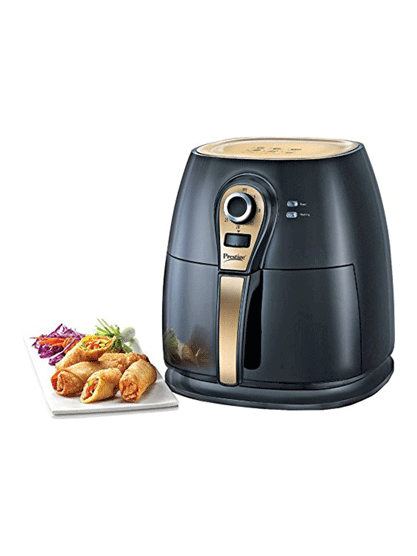 Prestige PAF 3.0 G Air Fryer Black Golden behalinternational
